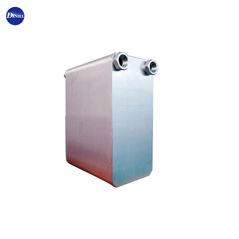 Air Condenser Compress acetic Acidum And Anhydride Cool Brazed Plate Calor Exchanger