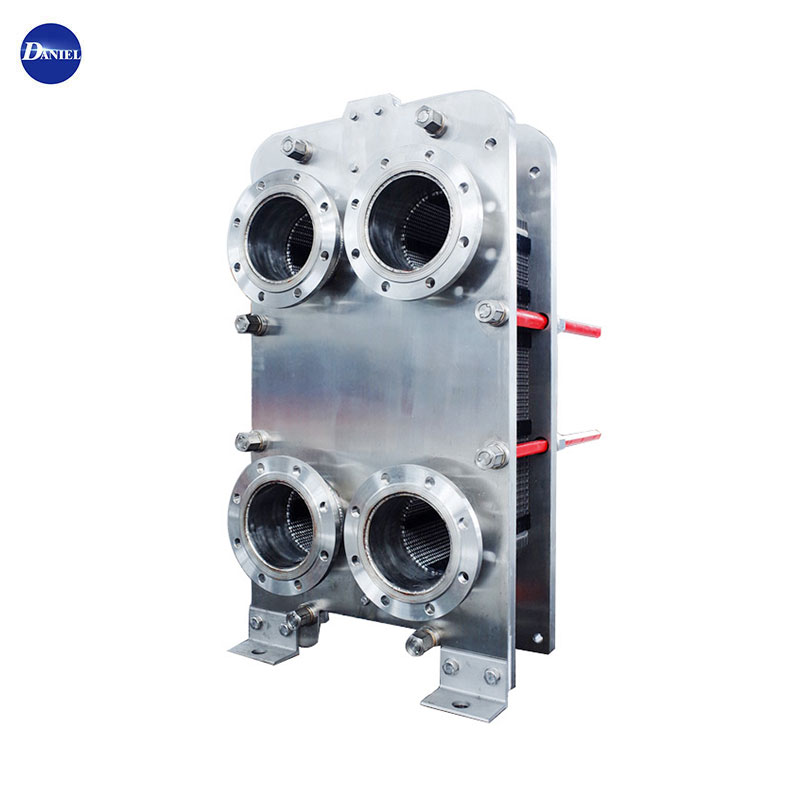 Crux-fluit Plate Caloris Exchanger Cross