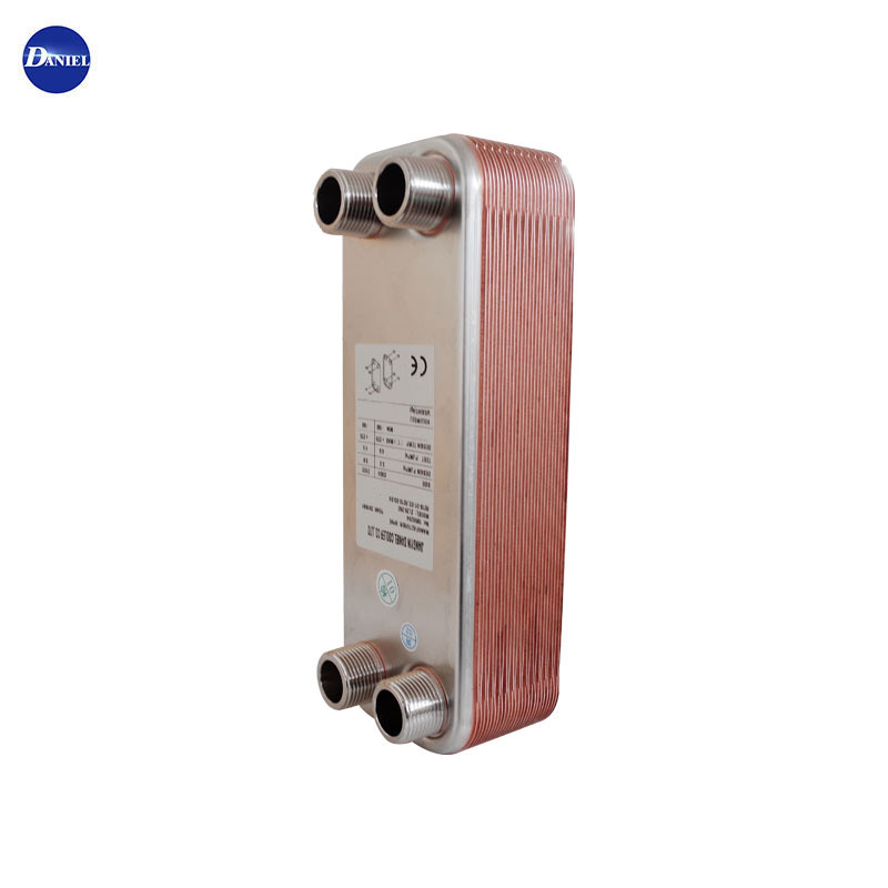 ZLC210 Brazed Plate Heat Exchanger For Water Cooling Water Aut Freon Media